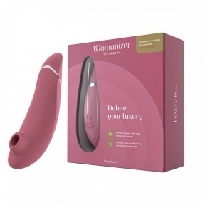 Вакуумный клиторальный стимулятор Womanizer Premium 2 Respberry (SO8753)