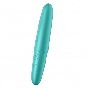 Вібратор для клітора Ultra Power Bullet 6 Turquoise (SO5434)