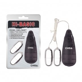 Виброяйца з пультом Chisa Dual Delight Vibrating Bullets (CH08513)