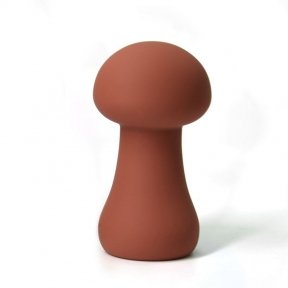 Вібратор для клітора у формі грибочка Sweet Em Velvet Lure, коричневий (89554)