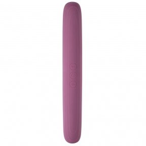 Вібратор двосторонній Sweet Em Velvet Lure, 10 режимів вібрації, фіолетовий (89561)