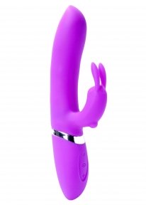 Вибратор-кролик CLARA Purple 12 функций вибрации и 6 пульсаций USB (26-00120)