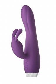 Вибратор кролик Dream Toys FLIRTS RABBIT VIBRATOR PURPLE, 17х3 см (DT22021)
