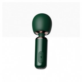 Вибратор-микрофон мини Qingnan No.5 Powerful Mini Wand Massager, зеленый (Q95551)