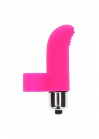 Вібратор на палець Tickle Pleaser рожевий, 8 х 2 см (TJ10111)