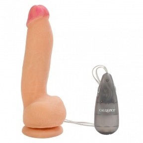 Вібратор на присосці з пультом керування California Exotics Max Vibrating Cock & Balls (CE13327)