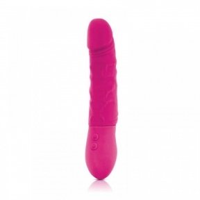 Вибратор Realistic Vibrating Silicone Dildo Rechargeable 7 Speeds Inya Twister 9 In. Pink (NS280485)