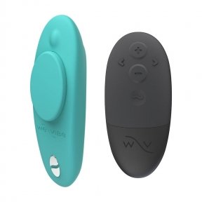 Вибратор в трусики WE-VIBE Moxie+ Aqua (SO7145)