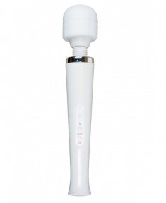 Вібромасажер зі знімною головкою Magic Massager Wand, білий (BS22001)