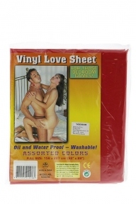 Вінілове простирадло для масажу NMC VINYL BED SHEET RED 158x227CM (T160006)