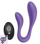 Вибратор для пар Adrien Lastic Couple Secrets II с пультом LRS (AD11933)