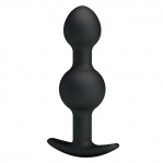 Анальна пробка Pretty Love silicone Anal balls Black (6603BI0395)