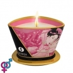 Массажная свеча Shunga MASSAGE CANDLE - Rose Petals, 170 мл