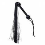 Плетка SILICONE FLOGGER WHIP BLACK (F61405)