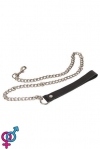 Поводок Leather Leash, black (KVL-280178)