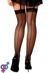 Панчохи Anne De Ales FLORA Black