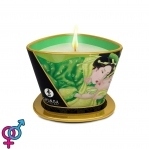 Массажная свеча Shunga MASSAGE CANDLE - Exotic Green Tea, 170 мл