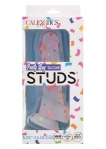 Фаллоимитатор из жидкого силикона CalExotics Studs Dildo, разноцветный, 17,7 × 3,8 см, (CE27815)