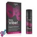 Жидкий вибратор Orgie Sexy Vibe! Intense Orgasm, 15 мл, тепло-холод, очень мощный, (OR21227)