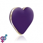 Вибратор-сердечко Rianne S: Heart Vibe Purple, 10 режимов работы (SO3876)