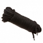Веревка для бондажа LOVE ROPE Black, 20 м (810272)