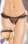 Женские стринги G-String 2452, черные, M/L (5591245217)