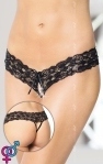 Женские стринги G-String 2456, черные, M/L (5591245617)