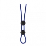 Регульоване ерекційне кільце STAY HARD DOUBLE LOOP BLUE (T331084)