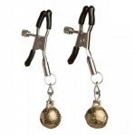 Зажимы на соски с колокольчиком Loveshop Gold Bell (F61314)