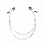 Зажимы для сосков c двойной цепочкой Loveshop Double Chain (F61313)