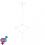 Украшение Bijoux Indiscrets Magnifique I Body Chain - Gold