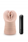 Мастурбатор-вагина с вибрацией M FOR MEN ASHLEY VANILLA (T331156)