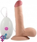 Реалістичний вібратор The Ultra Soft Dude Vibrating 7.5