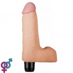 Реалістичний вібратор Real Feel Vibrator 14 Flesh 7