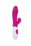 Вібратор кролик Toyfa A-Toys Area, рожевий, 19,5 см