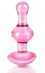 Скляна анальна пробка серце Pipedream Icicles № 75 (PD45544)