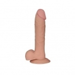 Фалоімітатор з мошонкою The Ultra Soft Dude Flesh 9
