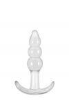 Анальна пробка прозора JELLY RANCHER T-PLUG RIPPLE CLEAR (T280406)