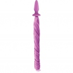 Анальна пробка із хвостом поні, Unicorn Tails, NS Novelties purple (T280415)