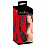 Анальный душ с насадками Bad Kitty Intimate Shower, 3 насадки, черный (528862)