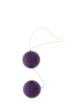 Вагинальные шарики «DUO BALLS», 3,5 см, фиолетовый