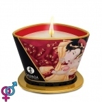 Массажная свеча Shunga MASSAGE CANDLE - Sparkling Strawberry Wine, 170 мл (SO2513)