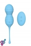 Вагинальные шарики с дистанционным пультом DREAM TOYS BEEHIVE BLUE (DT21391)