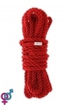 Мотузка для бондажа BLAZE DELUXE BONDAGE ROPE 5M RED (DT21528)