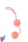Вагинальные шарики Marbelized DUO BALLS	PINK (DT50504)
