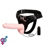 Страпон Vibrating Strap On Flesh (6603BW0228)