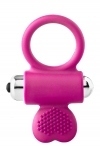 Ерекційне кільце з вібрацією Dream Toys FLIRTS COCKRING PINK (DT21892)