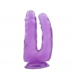 Фаллоимитатор двойной Hi-Rubber Chisa Purple (CH14371)