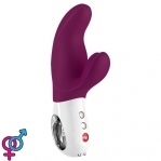 Вібратор для точки G і стимуляції клітора Fun Factory «Miss Bi», 17х4,2 см