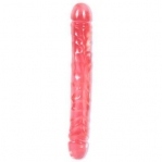 Фалоімітатор подвійний Doc Johnson Crystal Jellies JR Double Dong (DJ15307)
